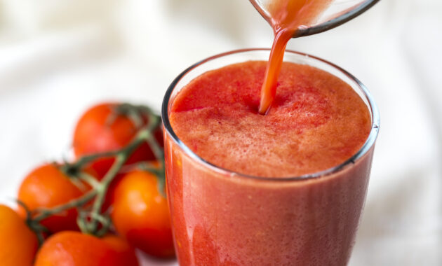 Fresh tomato juice