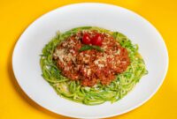 Zucchini noodle